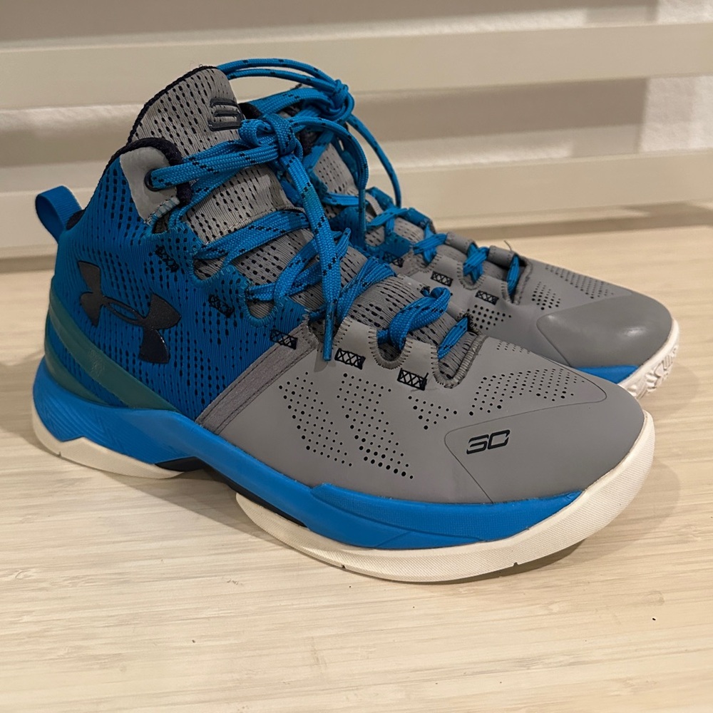 Under Armour UA Curry 2 Steel Electric Blue Midnight 1259007-036